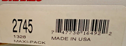 NEW GENUINE NAPA BRAKES 2745 MAXI-PACK ULTRA PREMIUM BRAKE SHOE HARDWARE KIT