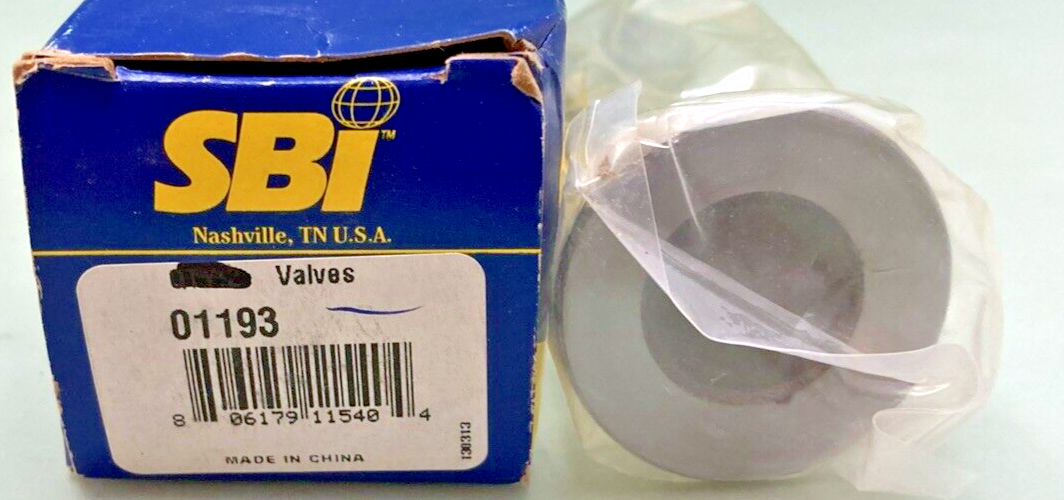 NEW GENUINE SBI 01193 INTAKE VALVES, CHEVY CYLINDER ENGINE 1.720"