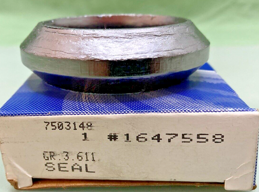 NEW GENUINE GM 1647558 SEAL, EXHAUST MANIFOLD REAR PIPE, 1993-2011 GM