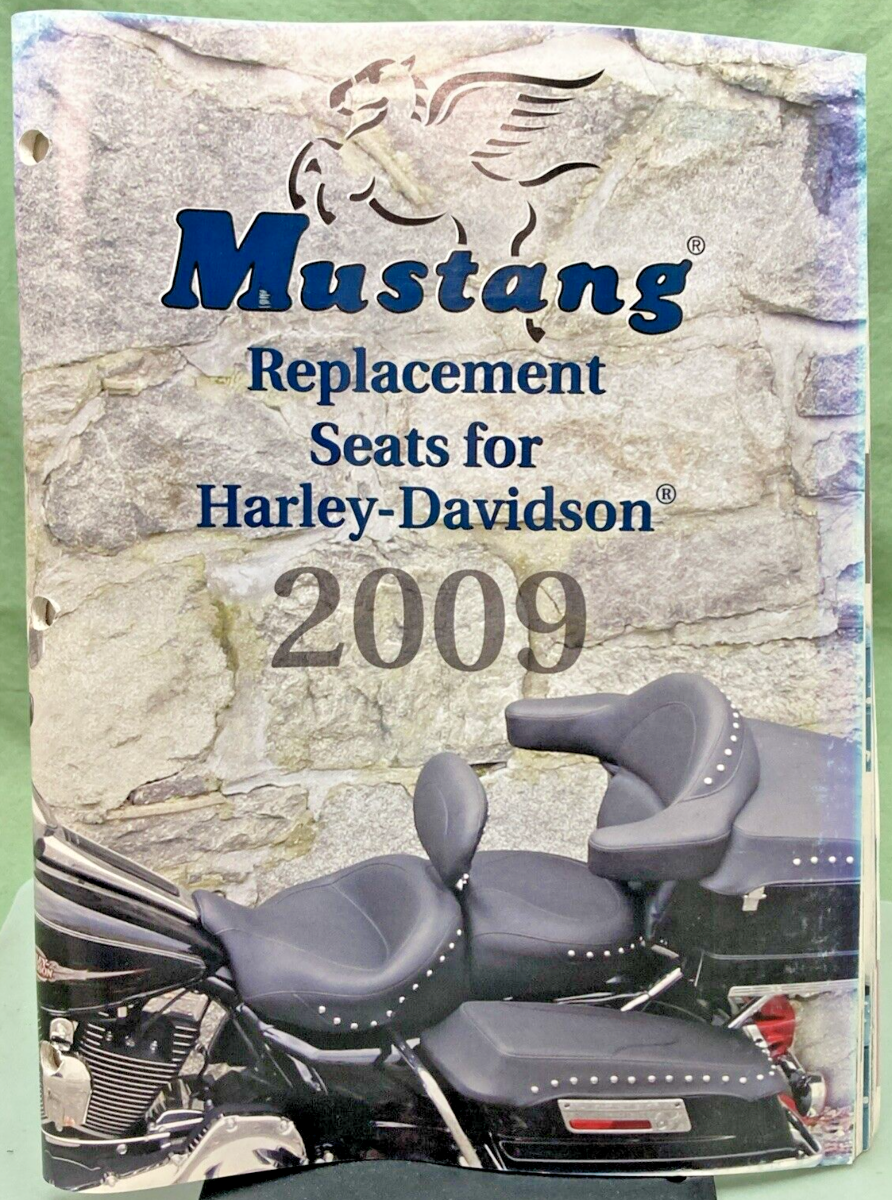 MUSTANG REPLACEMENT SEATS FOR HARLEY-DAVIDSON CATALOG 2009