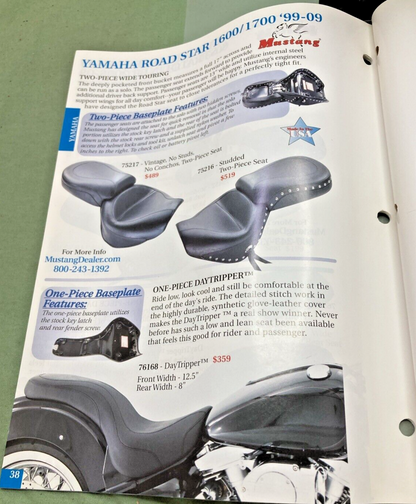 MUSTANG CRUISER SEATS CATALOG 2009