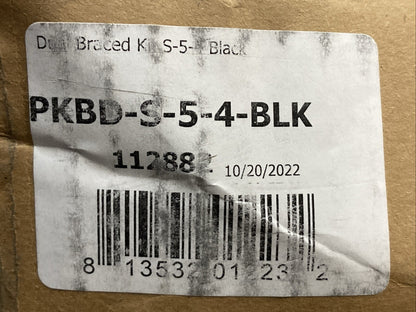 NEW GENUINE POWER POLE PKBD-S-5-4-BLK Dual Braced Kit BLACK