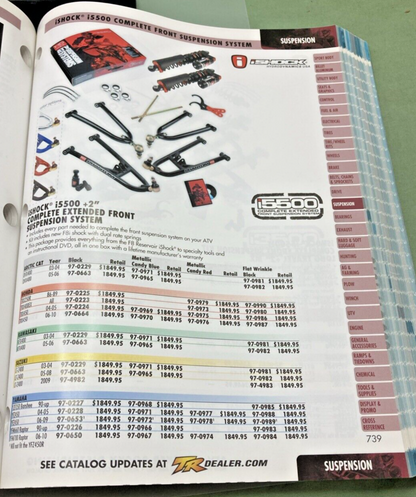 TUCKER ROCKY 69-1225 ATV CATALOG 2012