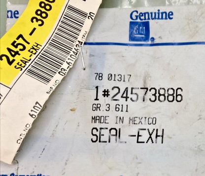 NEW GENUINE GM 24573886 SEAL, EXHAUST MANIFOLD PIPE