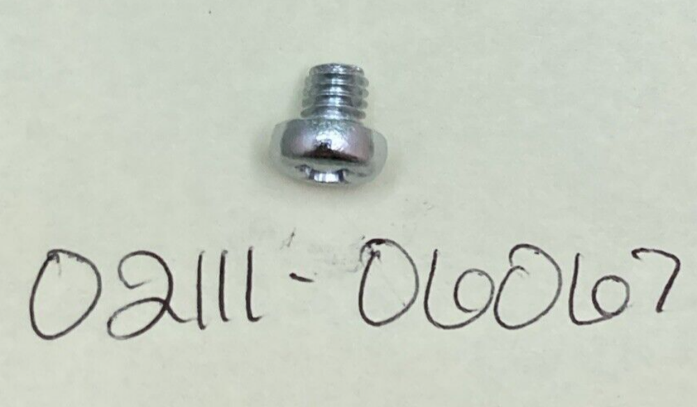 NEW REPLACES SUZUKI 02111-06067 CROSS HEAD SCREW