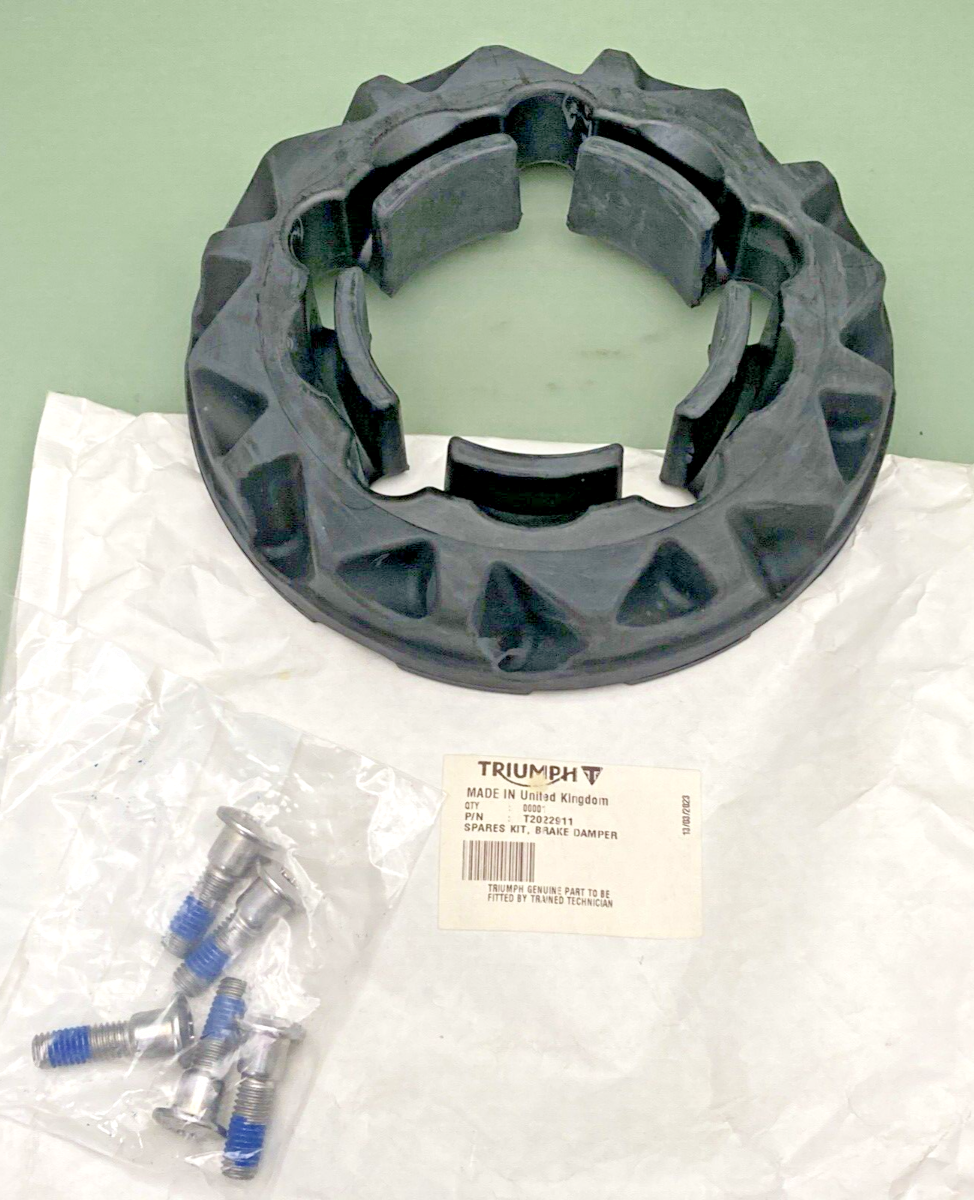 NEW GENUINE TRIUMPH T2022911 Left Brake Damper spares kit