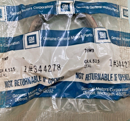 NEW GENUINE GM 344278 SEAL ASM, TRANSFER CASE, 3.5 x 3.5 x 0.7 inches