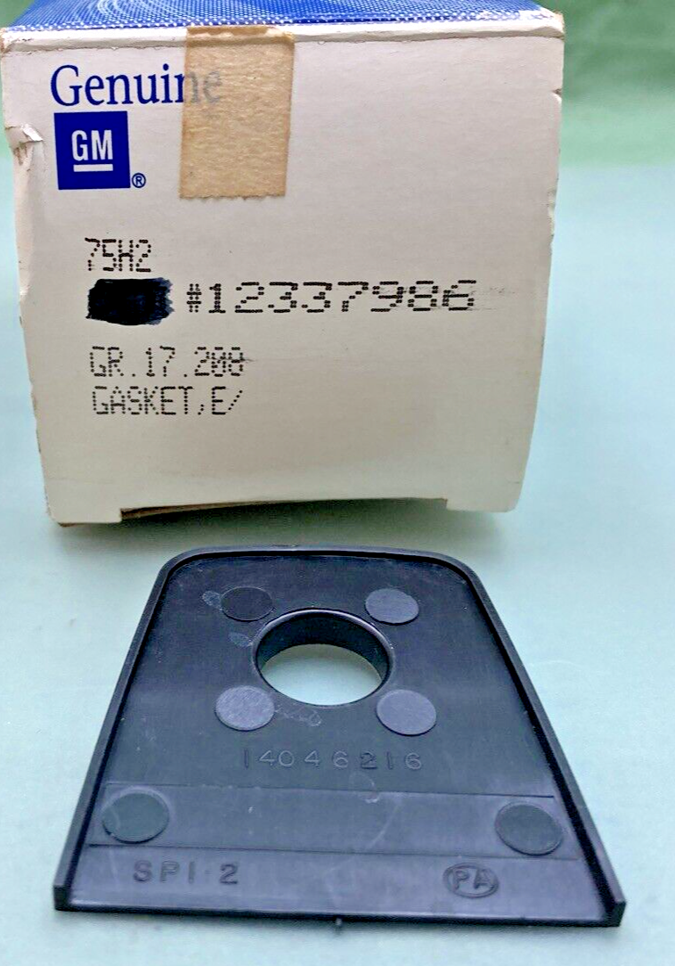 NEW GENUINE GM 12337986 GASKET, END GATE WINDOW HINGE, 1983-1991 GM