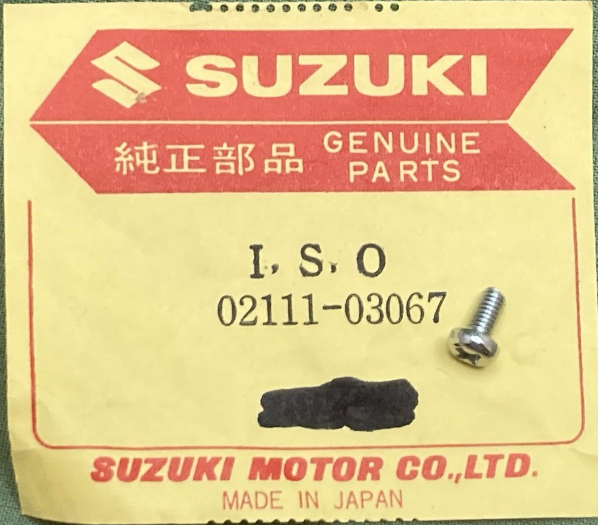 NEW GENUINE SUZUKI 02111-03067 SCREW