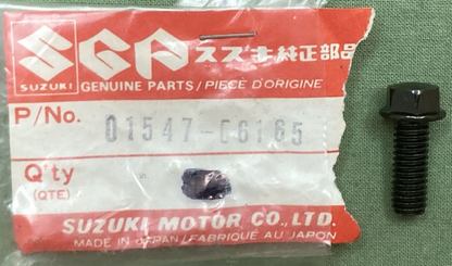 NEW GENUINE SUZUKI 01547-06165 BOLT OIL FUEL PUMP SEAT TAIL COVER
