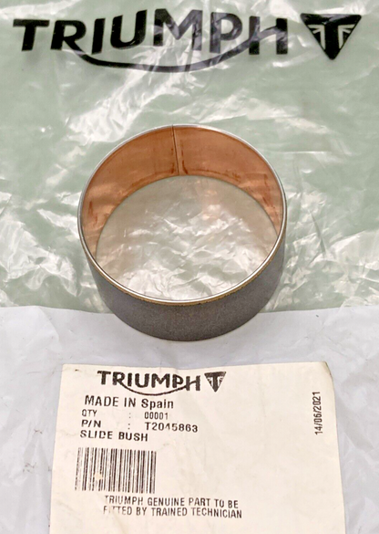 NEW GENUINE TRIUMPH T2045863 Slide Bush