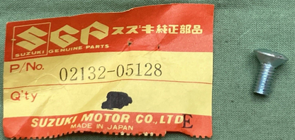 QTY 2 NEW GENUINE SUZUKI 02132-05128 SCREW HEADLAMP