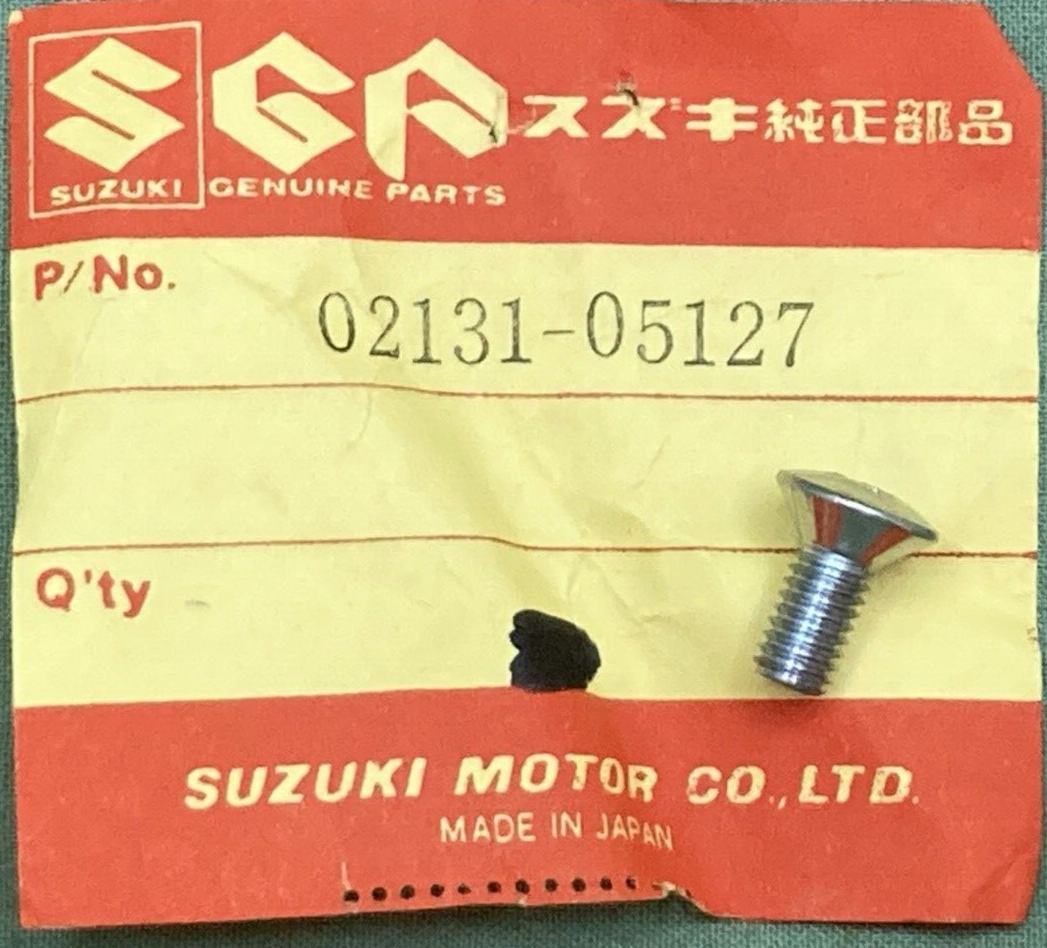 QTY 2 NEW GENUINE SUZUKI 02131-05127 SCREW HEADLAMP