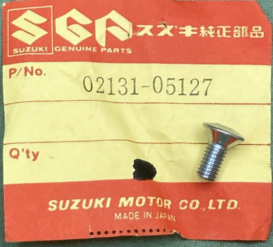 QTY 2 NEW GENUINE SUZUKI 02131-05127 SCREW HEADLAMP