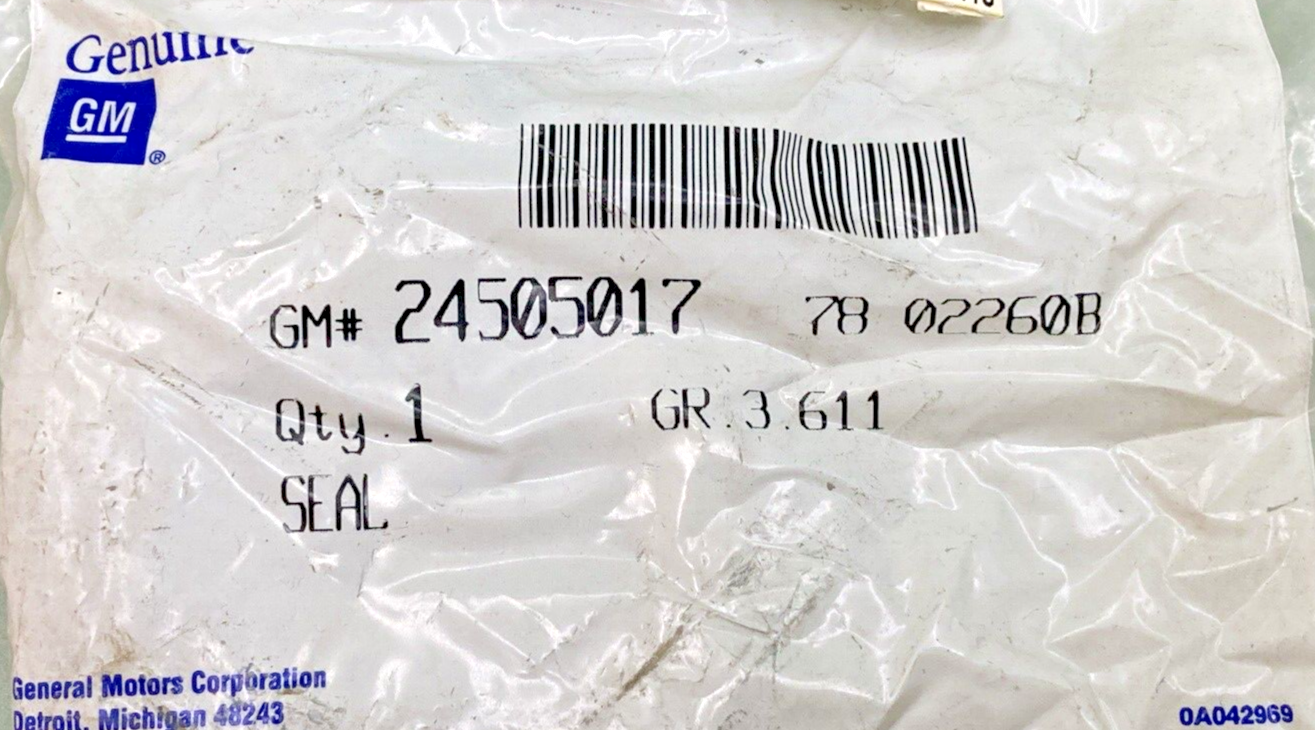NEW GENUINE GM 24505017 SEAL, EXHAUST MANIFOLD PIPE 1995-2002 GM
