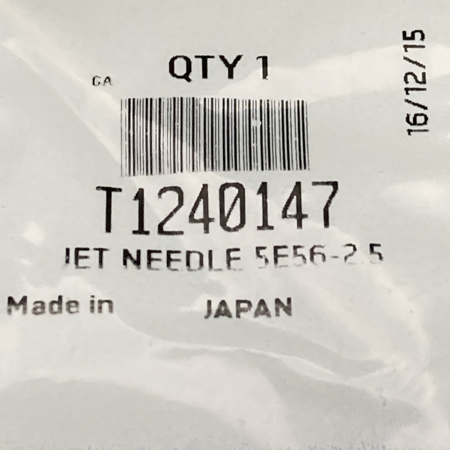 NEW GENUINE TRIUMPH T1240147 Jet Needle 5E56 - 2.5