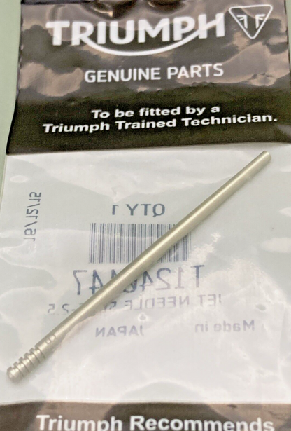 NEW GENUINE TRIUMPH T1240147 Jet Needle 5E56 - 2.5