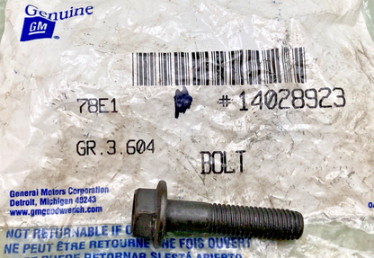 NEW GENUINE GM 14028923 BOLT/SCREW, EXHAUST MANIFOLD, 1985-2002 GM