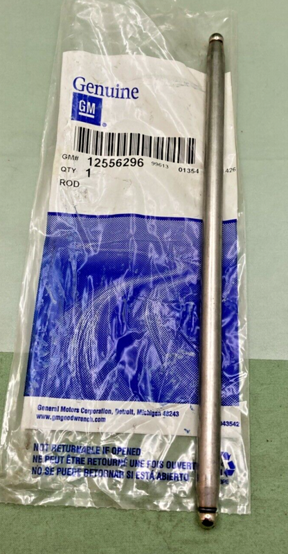 NEW GENUINE GM 12556296 ROD, VALVE PUSH, 2001-2007 GM