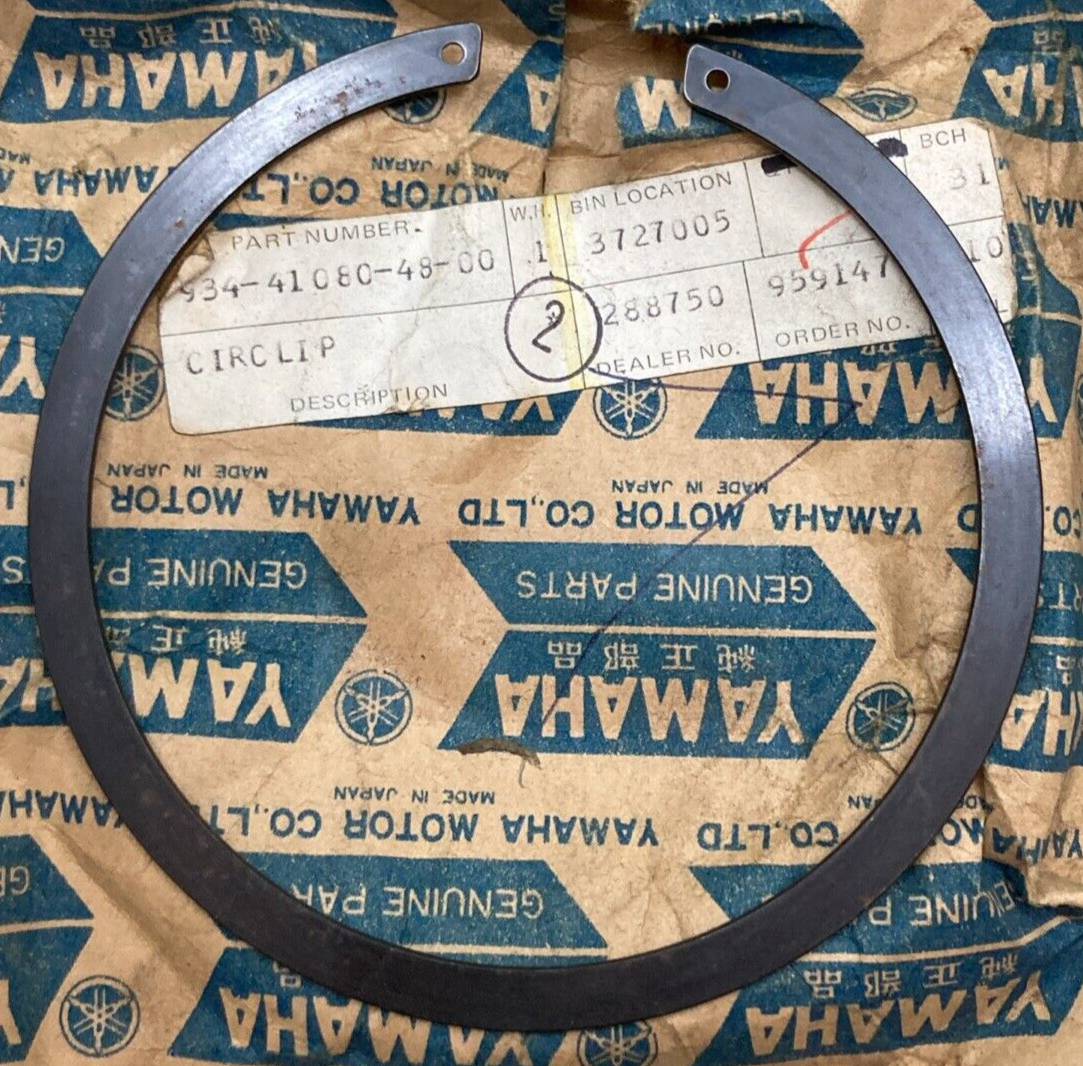 NEW GENUINE YAMAHA 934-41080-48 CIRCLIP CLUTCH 1977 XS750