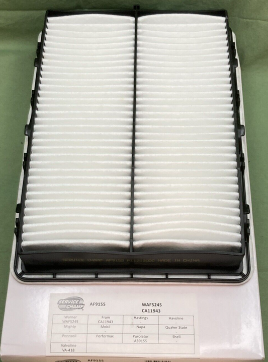 NEW GENUINE SERVICE CHAMP AF9155 AIR FILTER