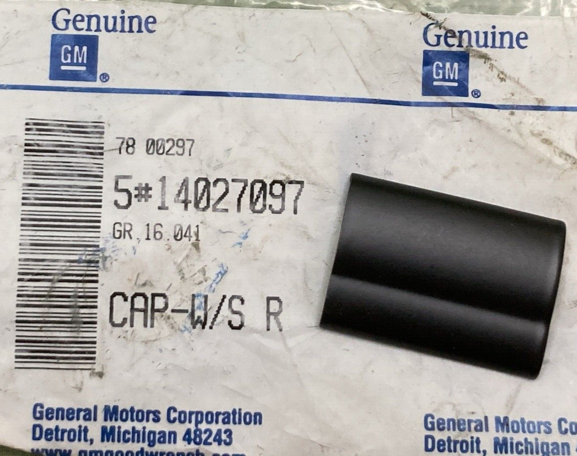 NEW GENUINE GM 14027097 Cap Windshield Reveal Molding BLACK