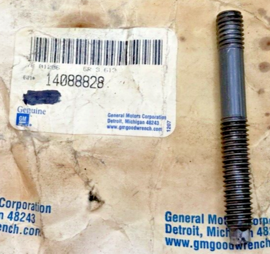 NEW GENUINE GM 14088828 STUD, EXHAUST PIPE, 1982-1990 GM