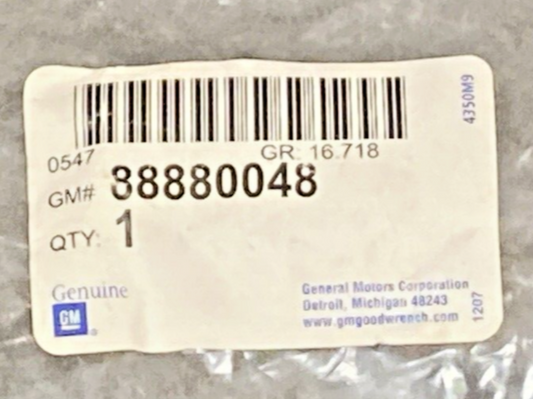 NEW GENUINE GM 88880048 SET OF 4 REAR SEAT HEADREST SUPPORT COVER