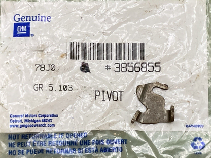 NEW GENUINE GM 3856855 Pivot Rear Brake Shoe Auto Adjust Lever RH
