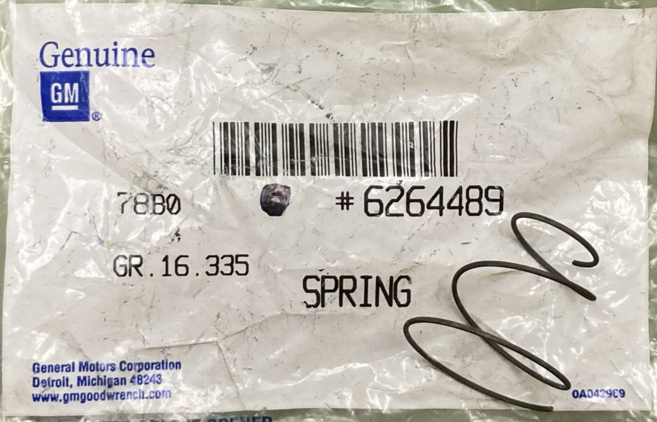 NEW GENUINE GM 6264489 Spring Front Side Door Lock Striker Protector