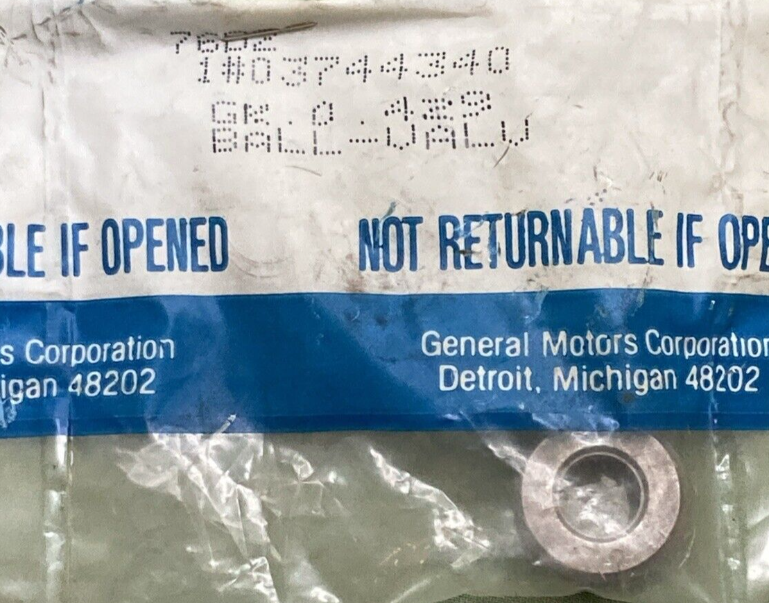 NEW GENUINE GM 03744340 BALL VALVE ROCKER ARM REPLACES 10213466