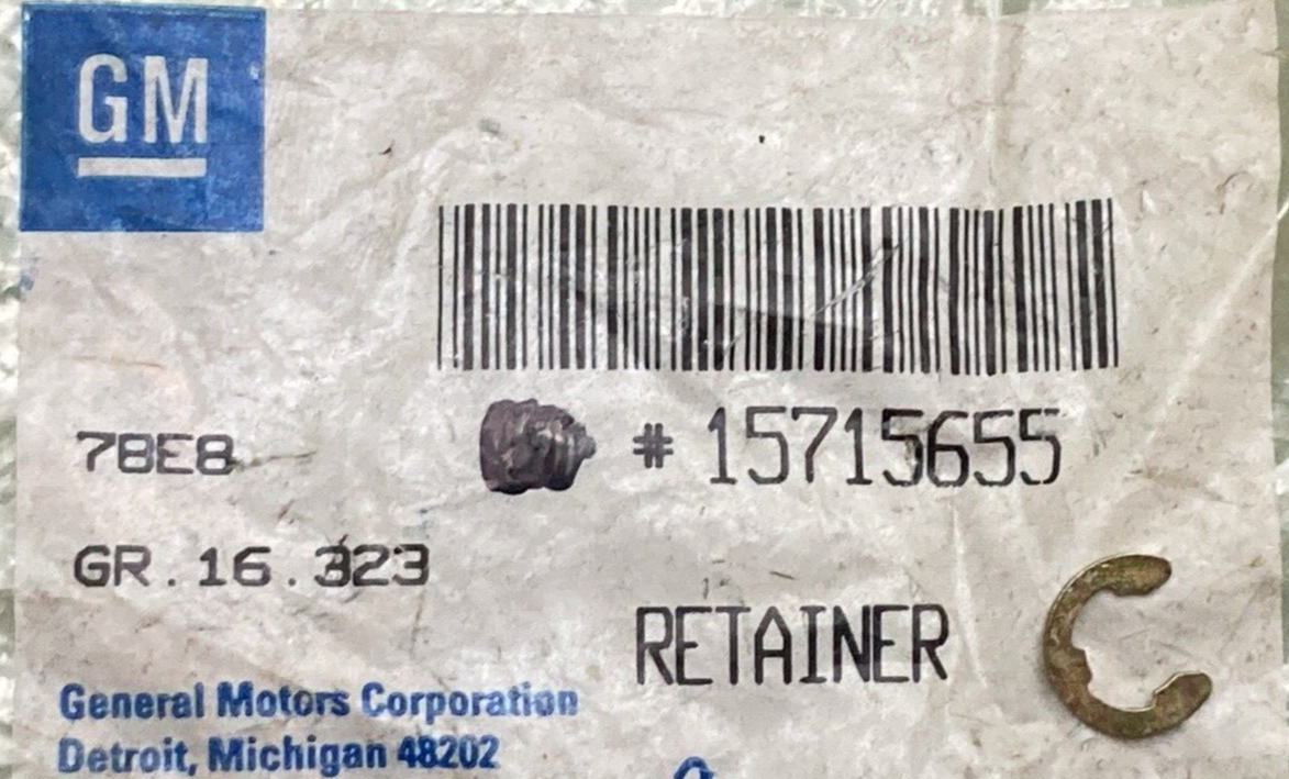 QTY 10 NEW GENUINE GM 15715655 RETAINER Rear Side Door Hinge Pinion