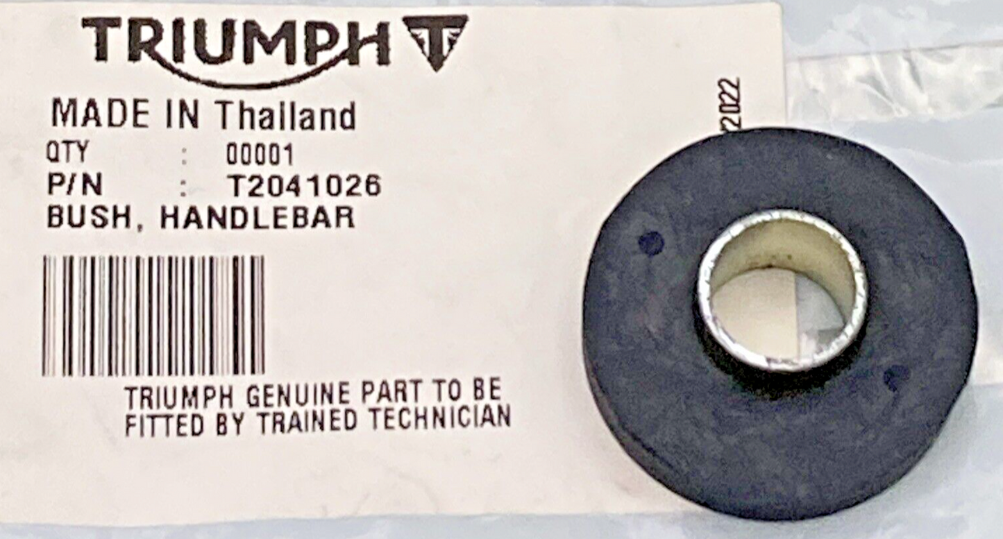 NEW GENUINE TRIUMPH T2041026 Bush, Handlebar