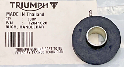 NEW GENUINE TRIUMPH T2041026 Bush, Handlebar