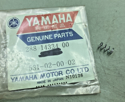 NEW GENUINE YAMAHA 288-14334-00 SPRING, AIR ADJ