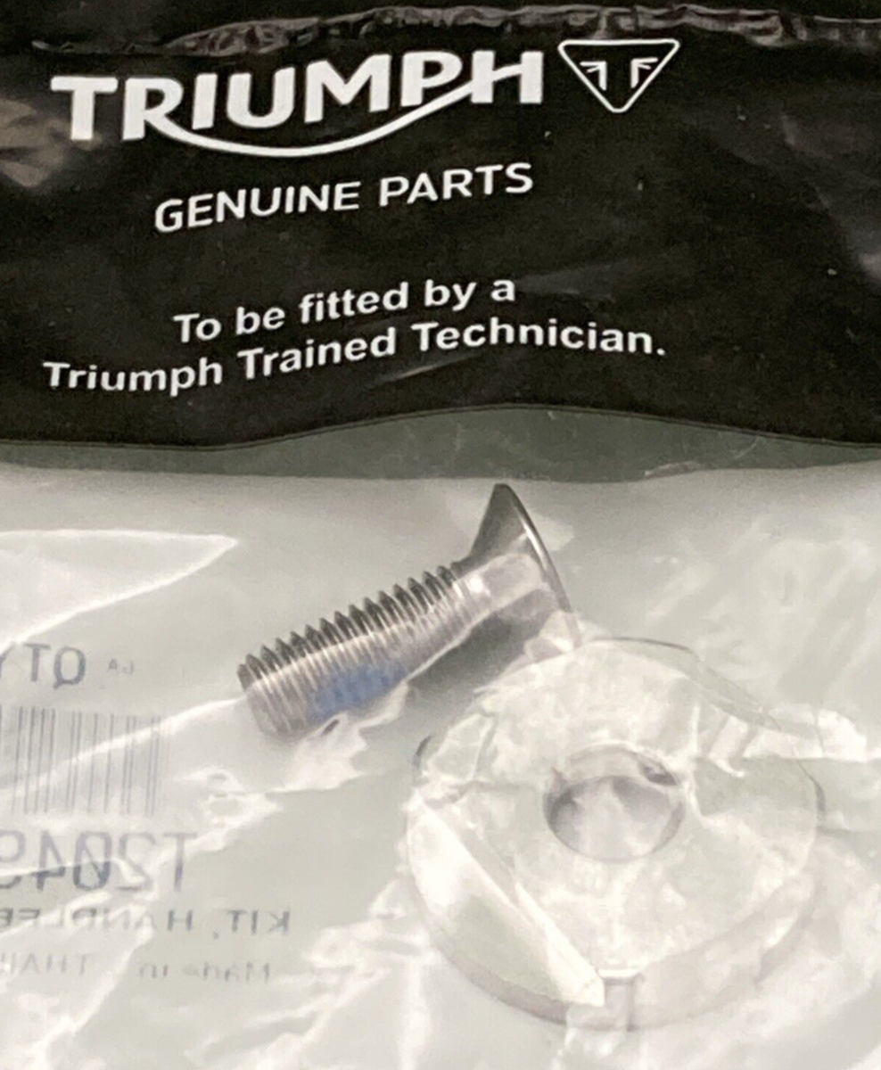 NEW GENUINE TRIUMPH T2049494 Kit, Handlebar Spacer