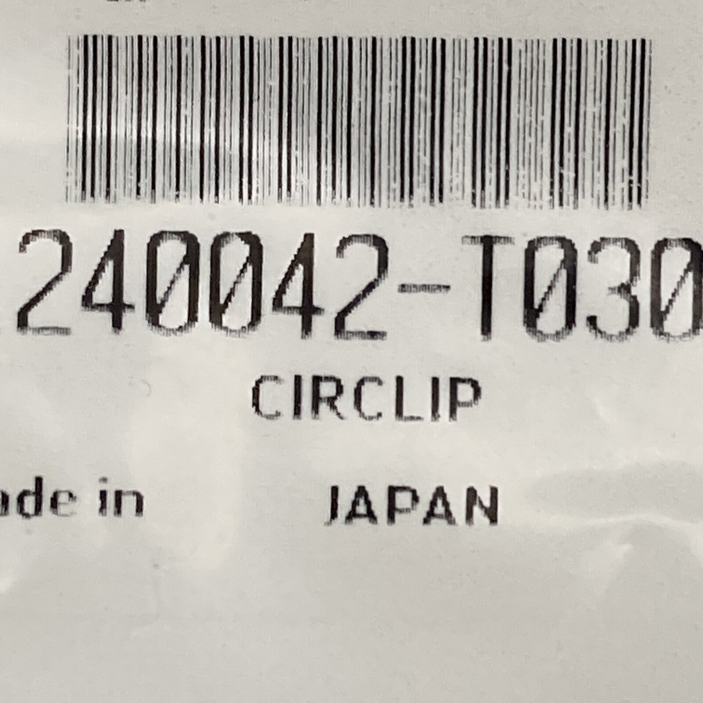 NEW GENUINE TRIUMPH 1240042-T0301 Circlip