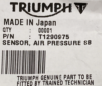 NEW GENUINE TRIUMPH T1290975 Sensor, Air Pressure