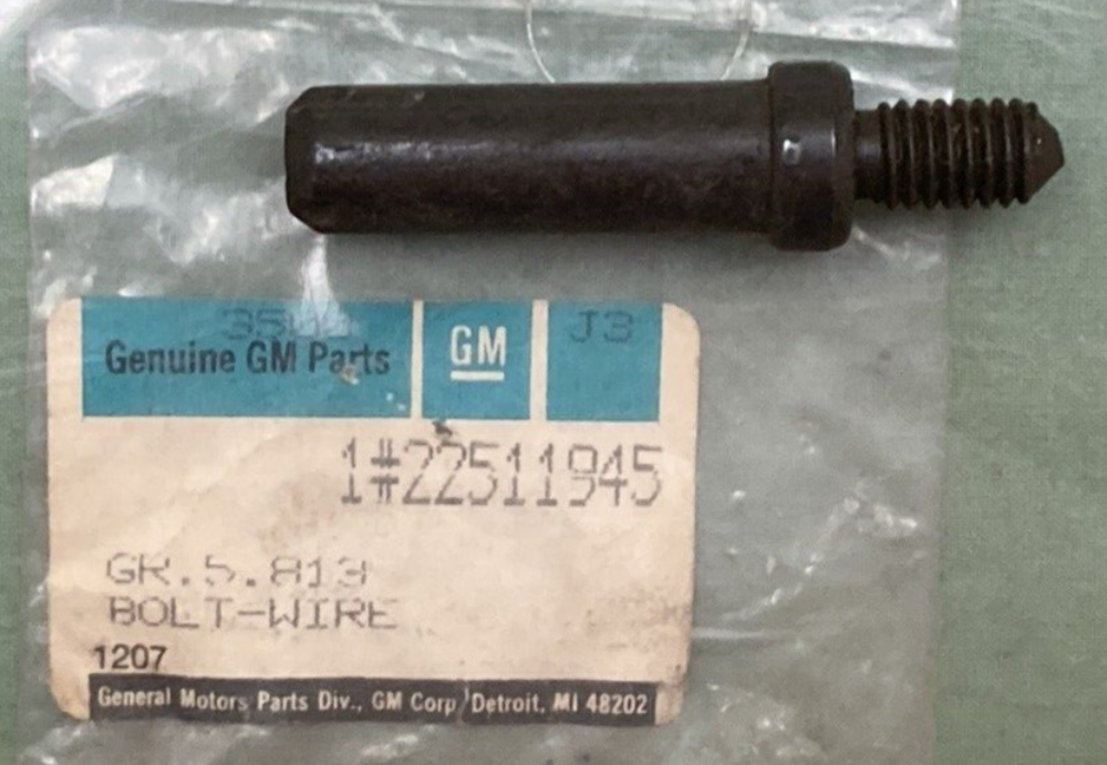NEW GENUINE GM 22511945 BOLT WIRE WHEEL LOCK
