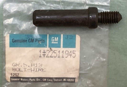 NEW GENUINE GM 22511945 BOLT WIRE WHEEL LOCK