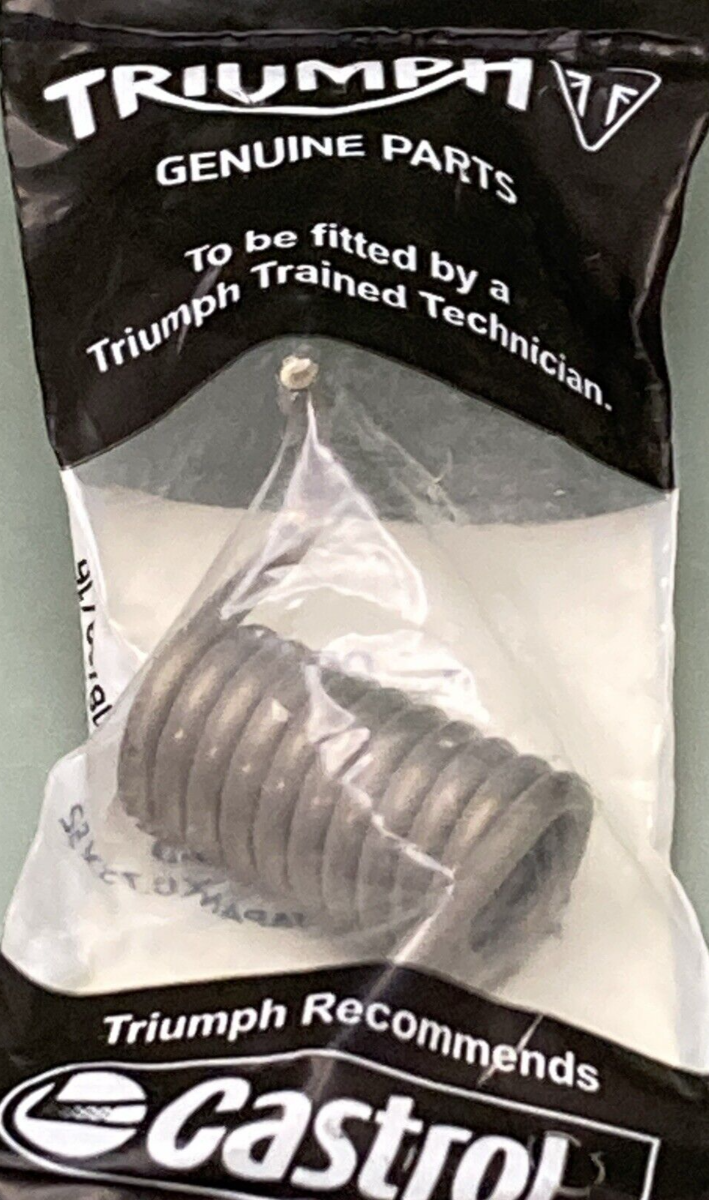 NEW GENUINE TRIUMPH T2083068 Spring, F.board Rtn