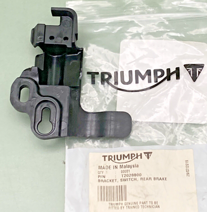 NEW GENUINE TRIUMPH T2028800 Bracket, Rear Brake Switch
