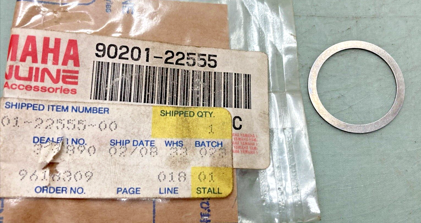 NEW GENUINE YAMAHA 90201-22555 WASHER, PLATE