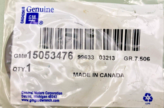 NEW GENUINE GM 15053476 LEAF SPRING INSULATOR