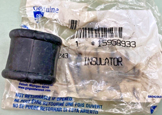 NEW GENUINE GM 15958933 INSULATOR, FRONT STABILIZER SHAFT