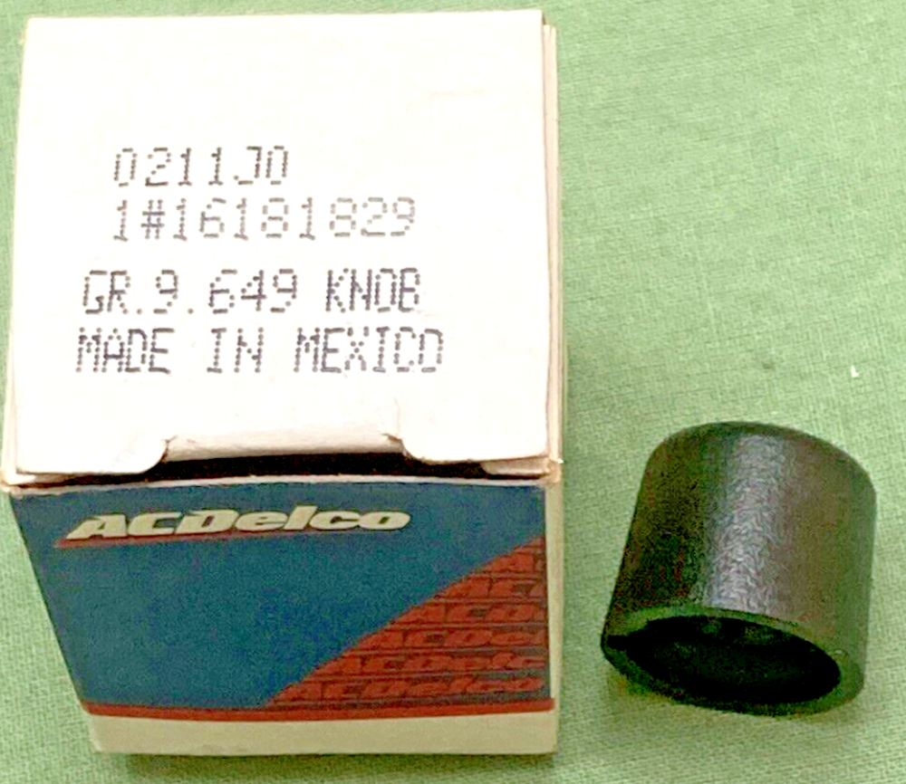 NEW GENUINE ACDELCO 0211J0 KNOB ASSEMBLY RADIO CONTROL BLACK GM 16181829