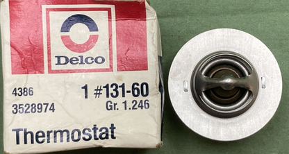 NEW GENUINE DELCO 131-60 THERMOSTAT GM 3528974
