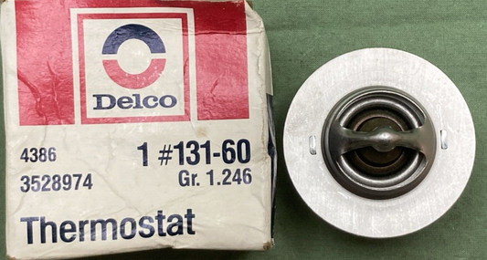 NEW GENUINE DELCO 131-60 THERMOSTAT GM 3528974