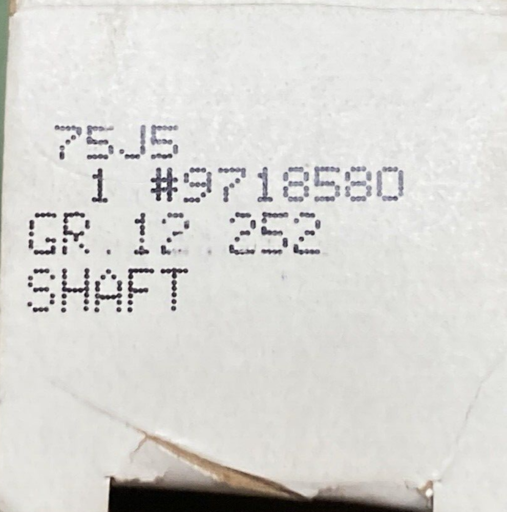 NEW GENUINE GM 9718580 Shaft Rear Compartment Lid Lock Cylinder