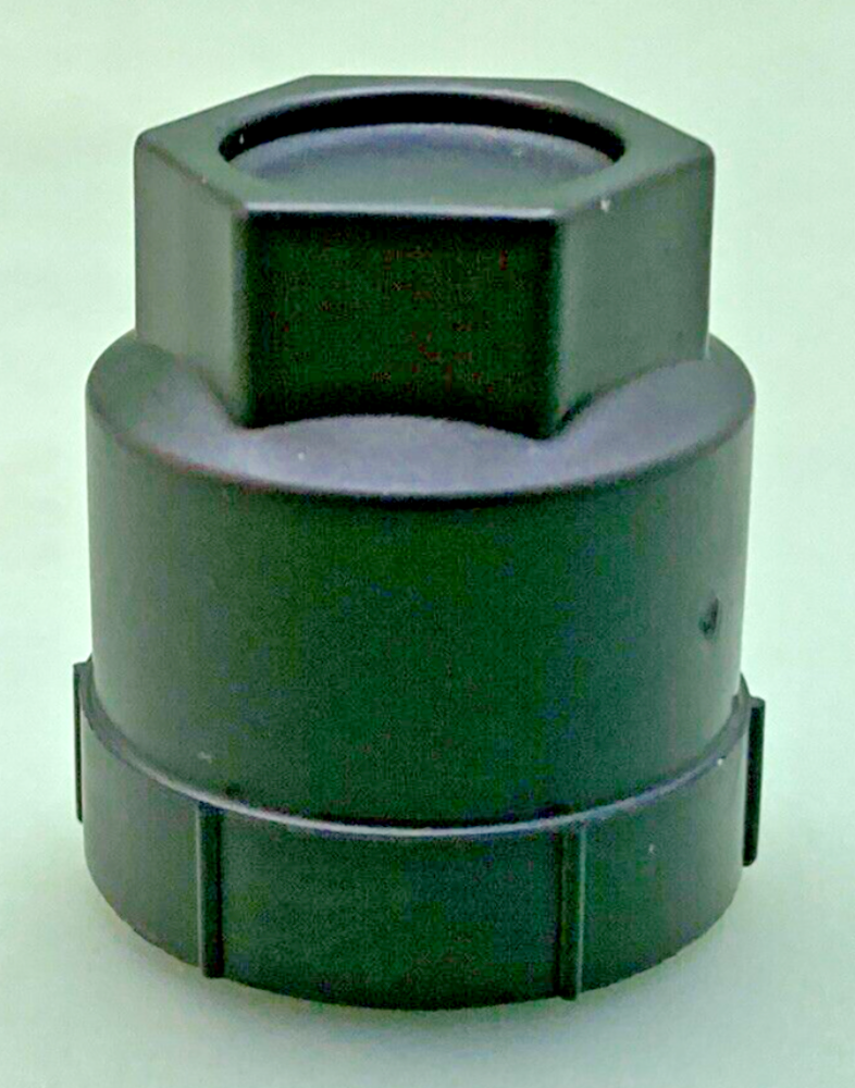 NEW GENUINE GM 10028614 ALLOY WHEEL NUT CAP BLACK, 1977-1996 GM